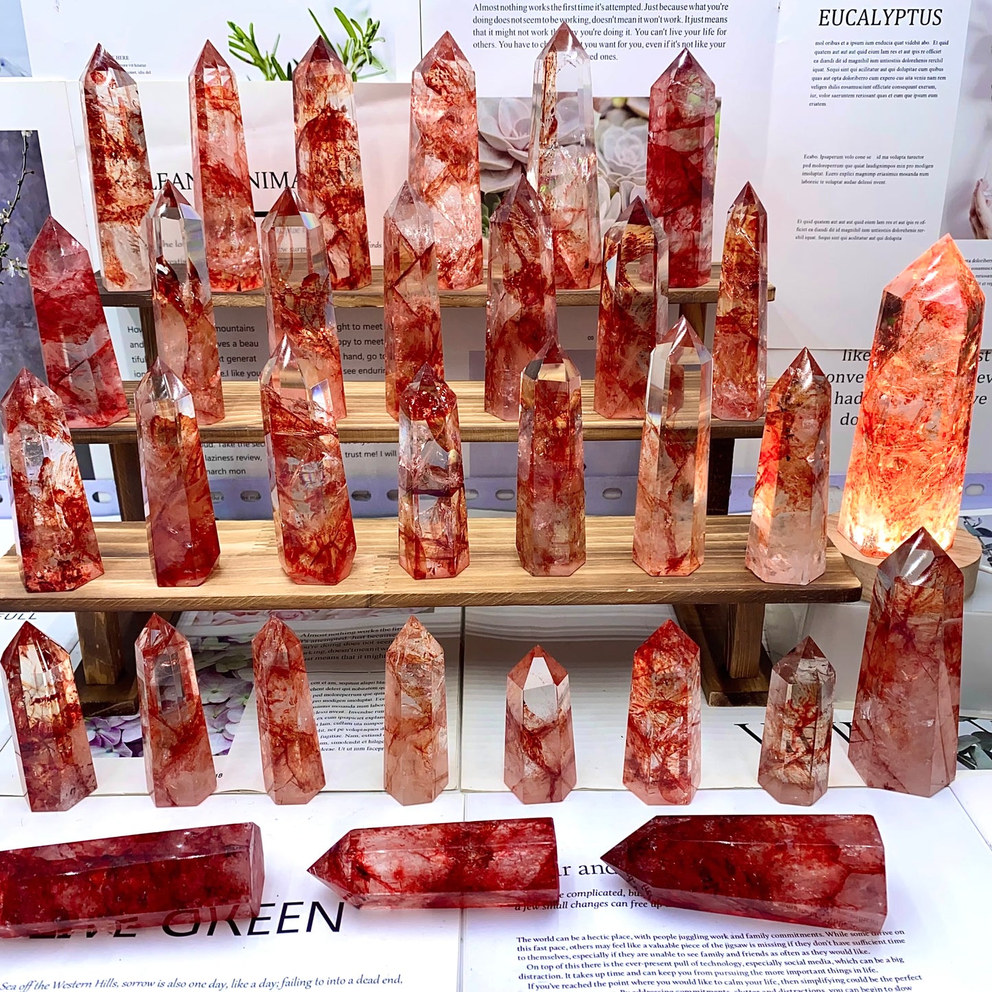 fire quartz tower (one kilo)