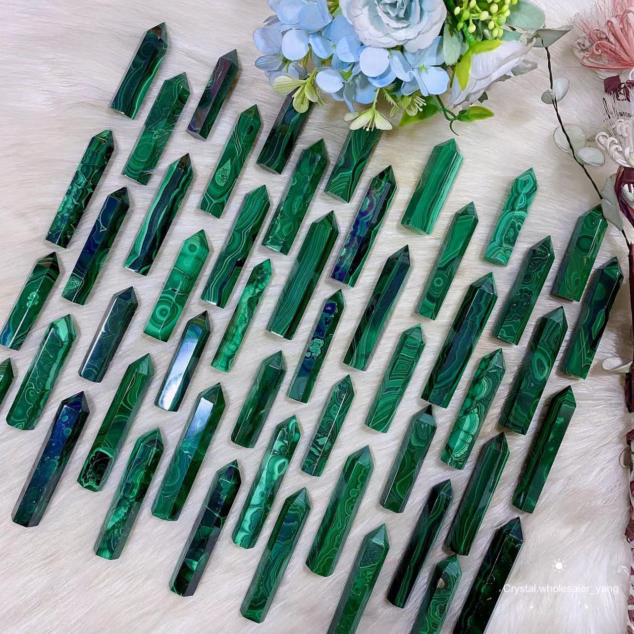 Malachite towers (one kilo)