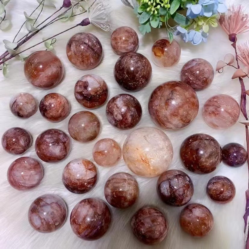 fire quartz sphere (one kilo)