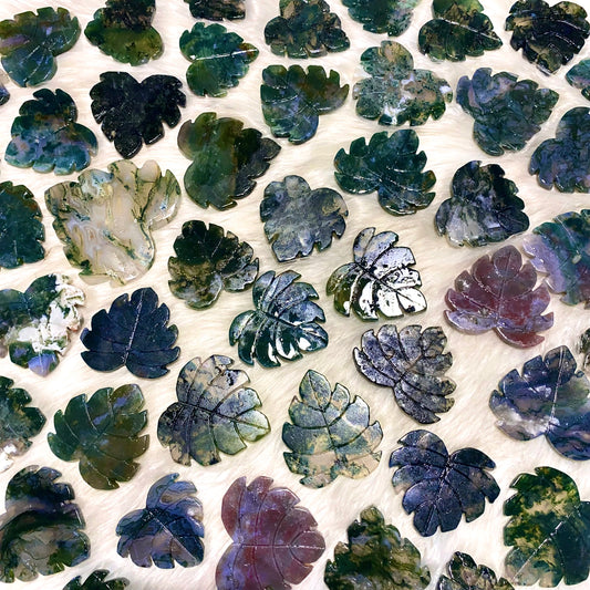 Moss agate leaves（each）
