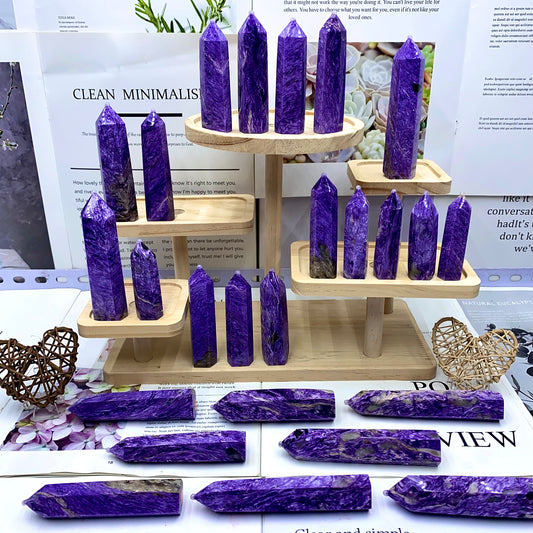 charoite tower（0.5kg）