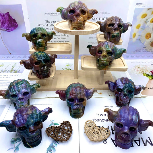 Ocean Jasper skull（each）