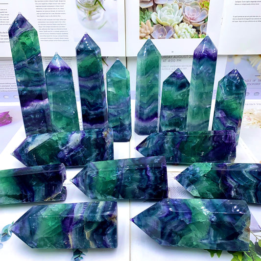 Fluorite tower (two kilo)