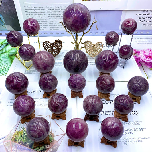 lavender quartz sphere （One kilo）