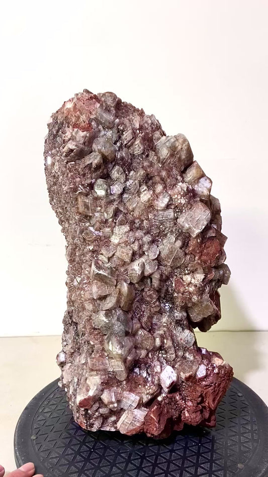 chocolate calcite specimen