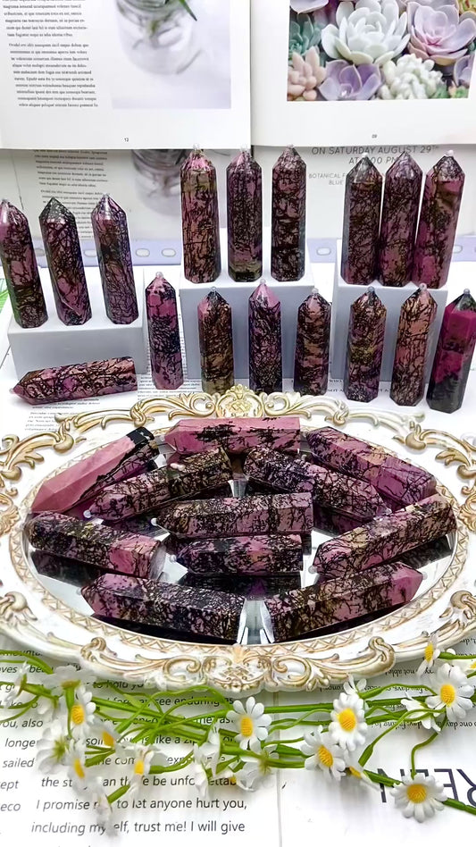 rhodonite tower（One kilo）